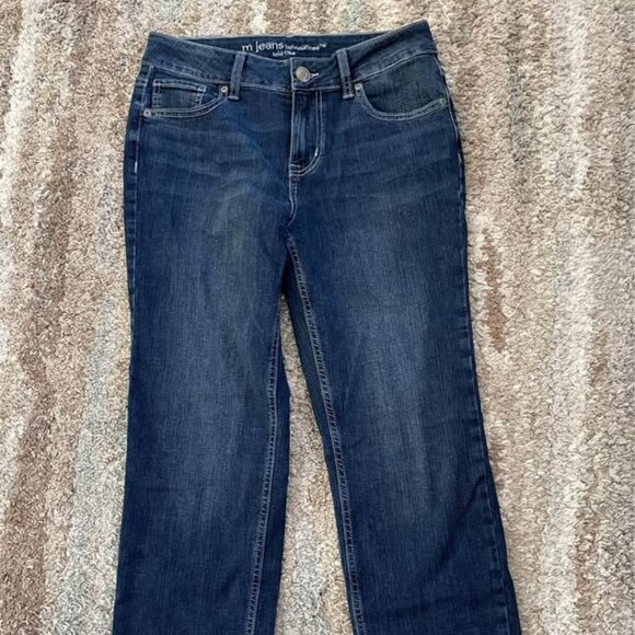Maurice’s M Jeans Mid Rise Straight sz 8 Short 8S - Picture 2 of 5